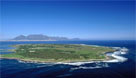 Robben Island with Cape Town in the background